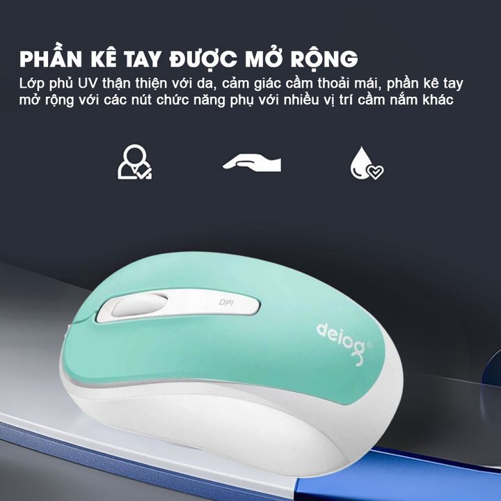Chuột máy tính kết nối không dây Deiog Q2