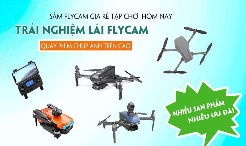 Flycam giá rẻ tầm trung